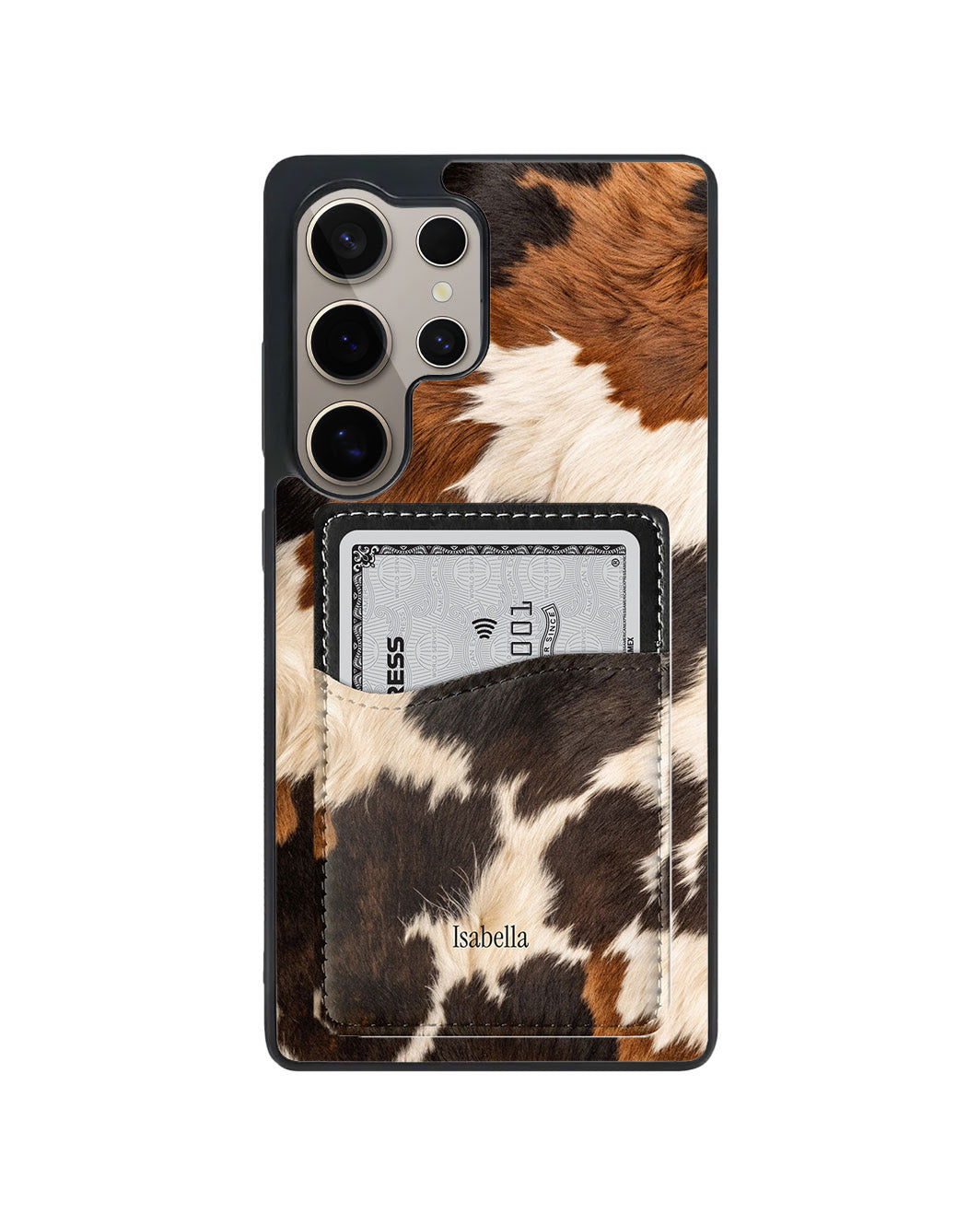 Android Phone Wallet Case - Cocoa patch