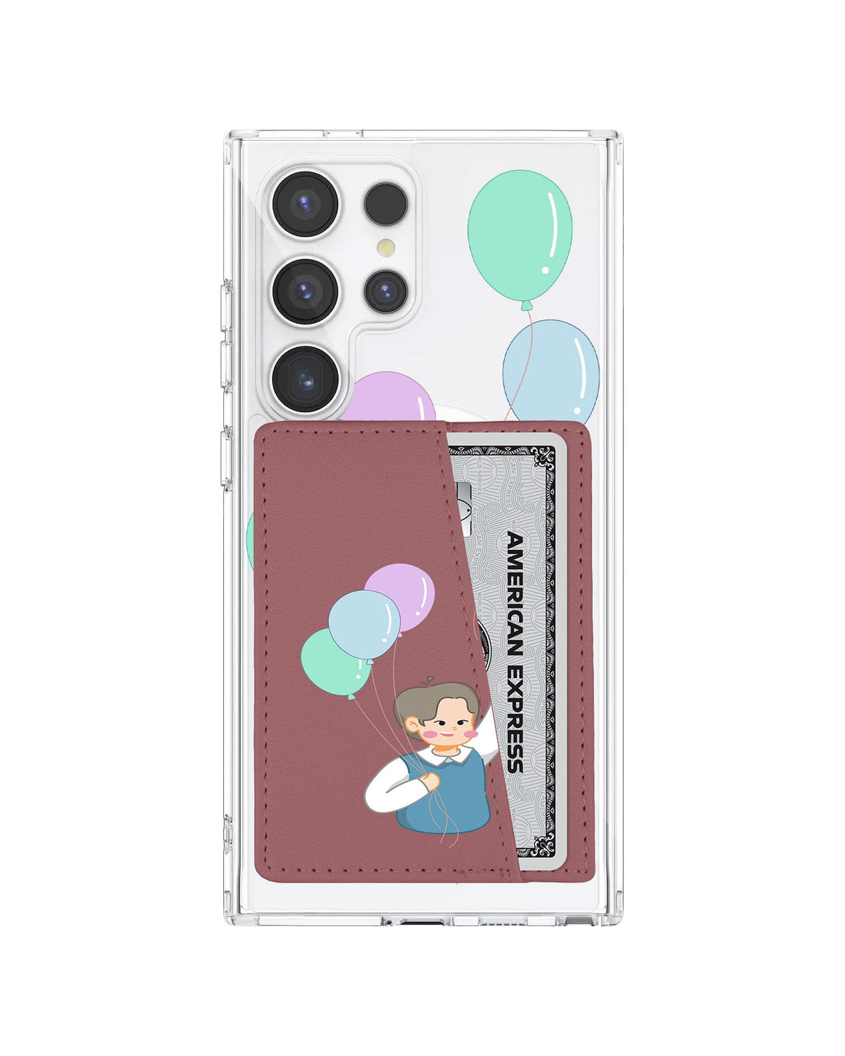 Android Leather Wallet Case - Ted