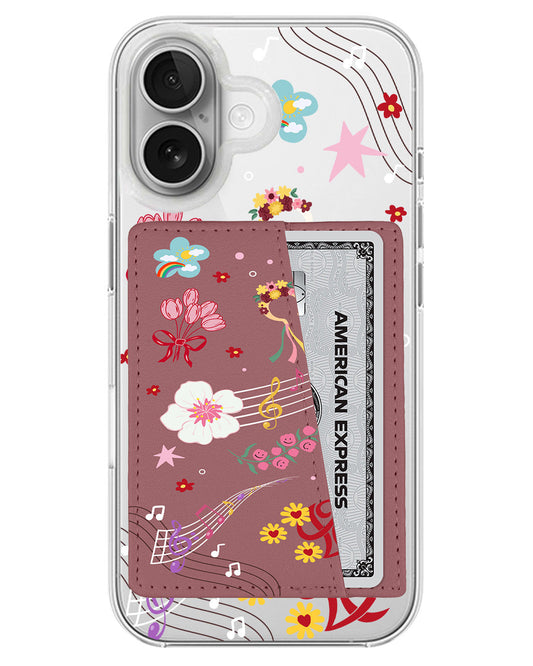 iPhone Leather Wallet Case - Red Velvet 3