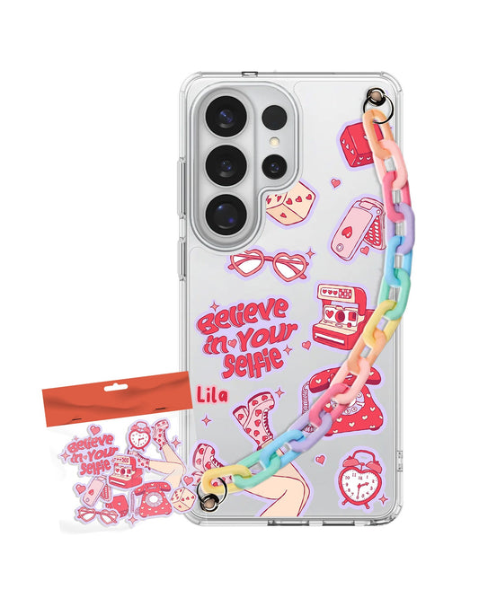 Android Chain Strap Case - Glam Girl