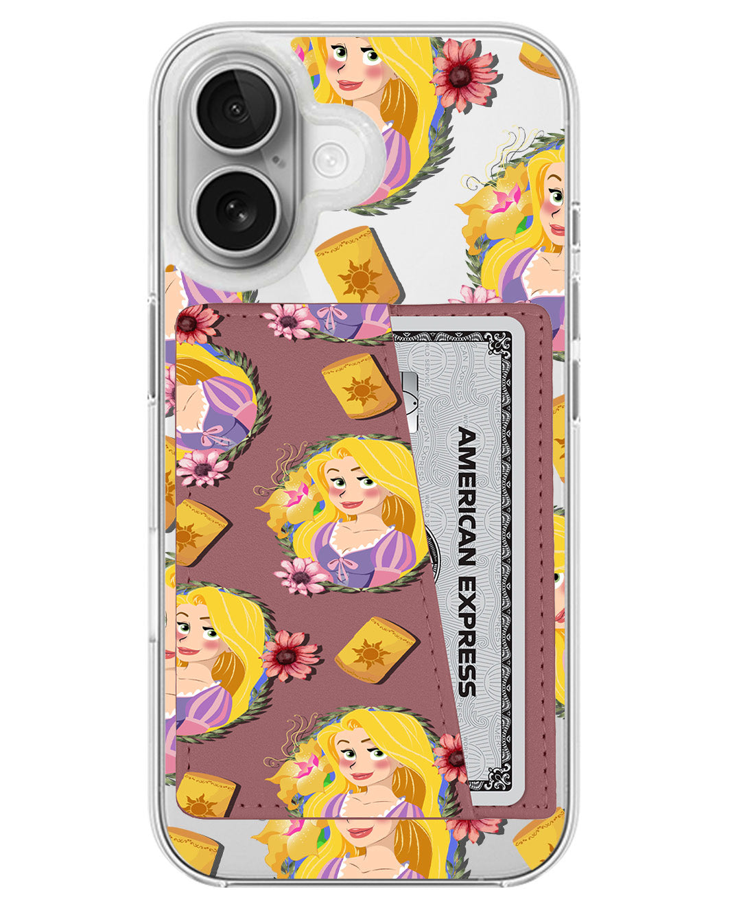iPhone Leather Wallet Case - Rapunzel