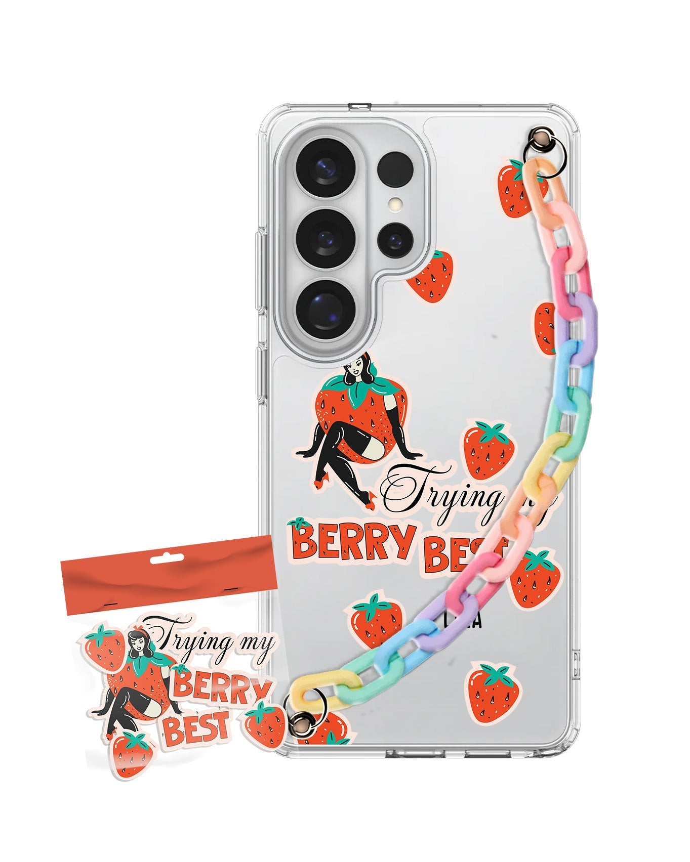 Android Chain Strap Case - Trying My Berry Best