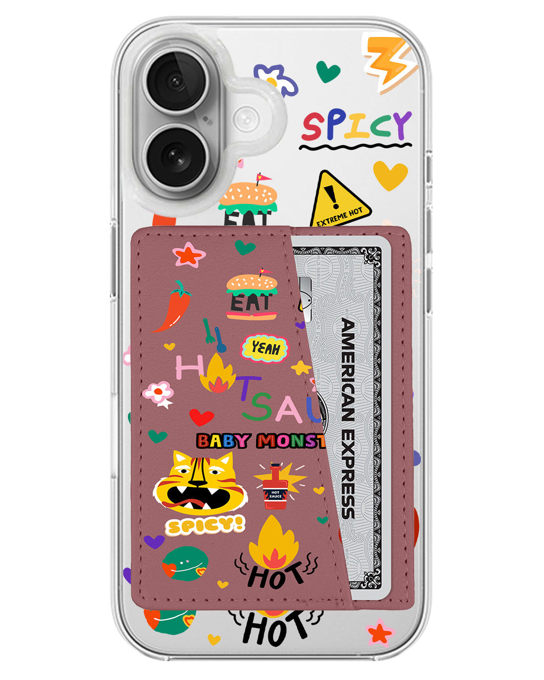 iPhone Leather Wallet Case - Babymon 3