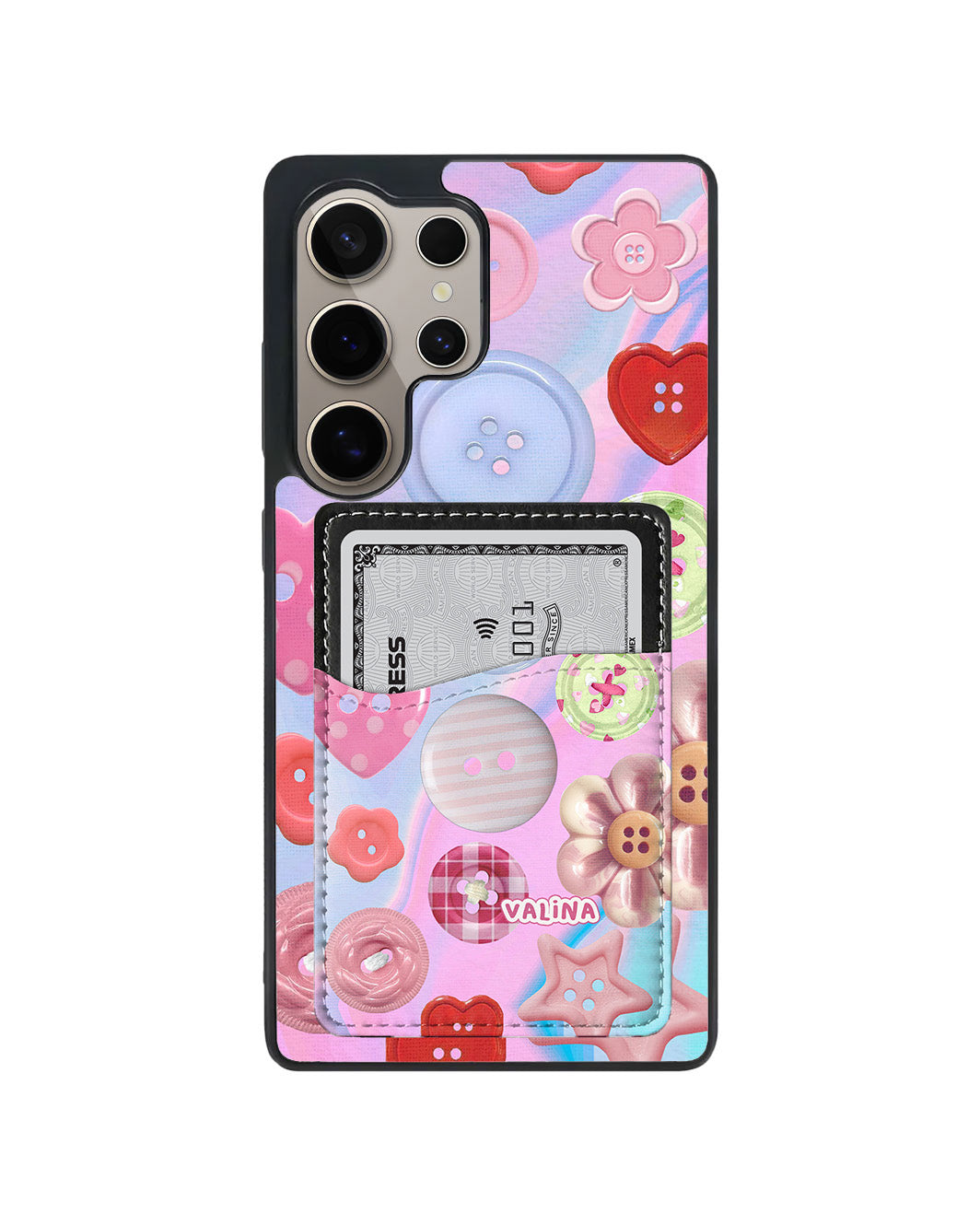 Android Phone Wallet Case - Buttons