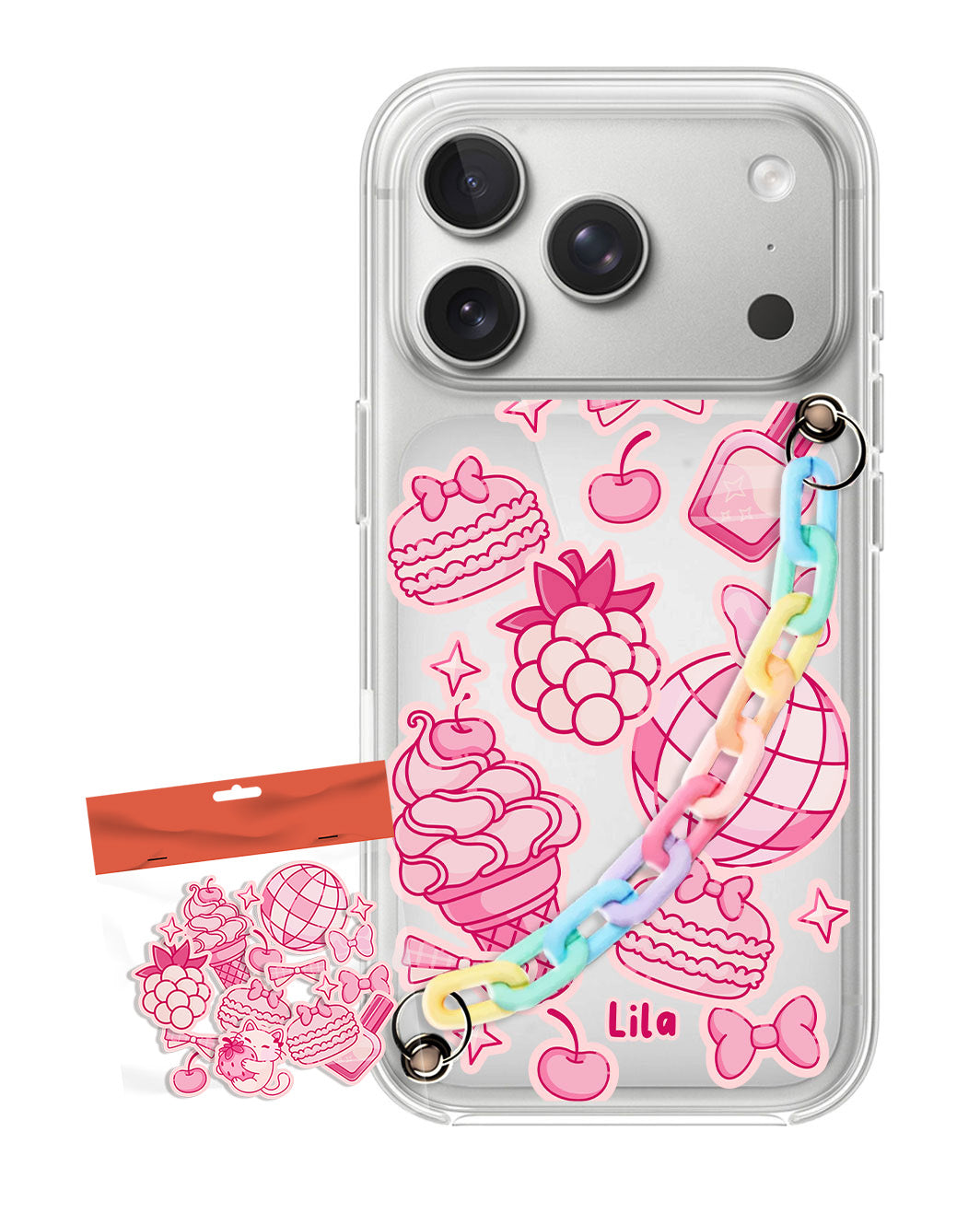 iPhone Chain Strap Case - Bowtiful Life