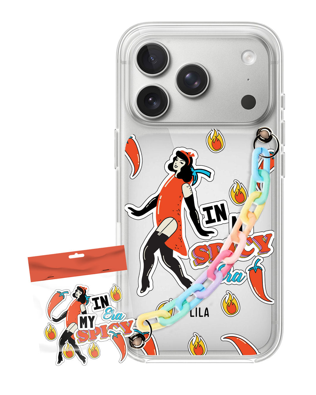 iPhone Chain Strap Case - In My Spicy Era