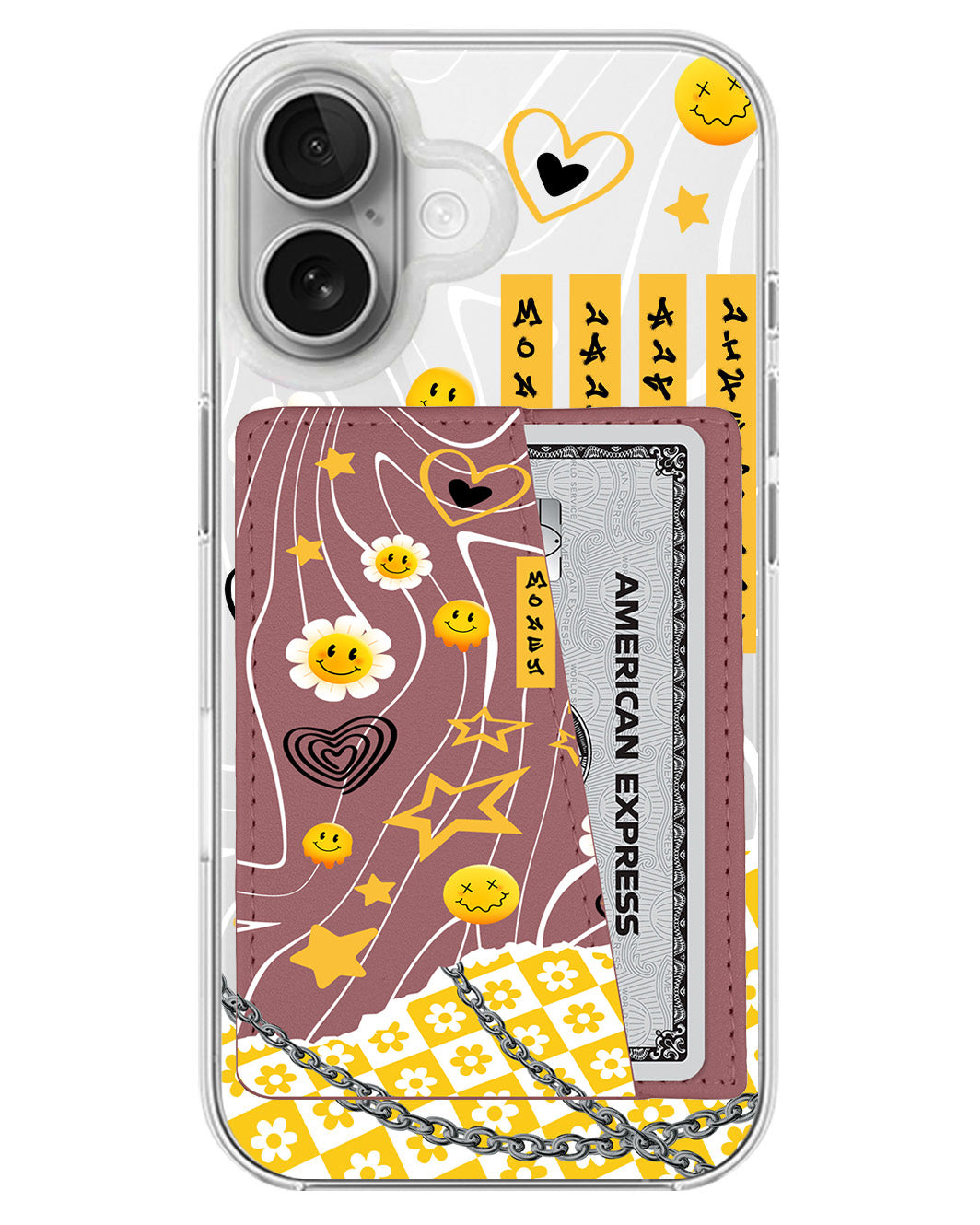 iPhone Leather Wallet Case - Lisa 2