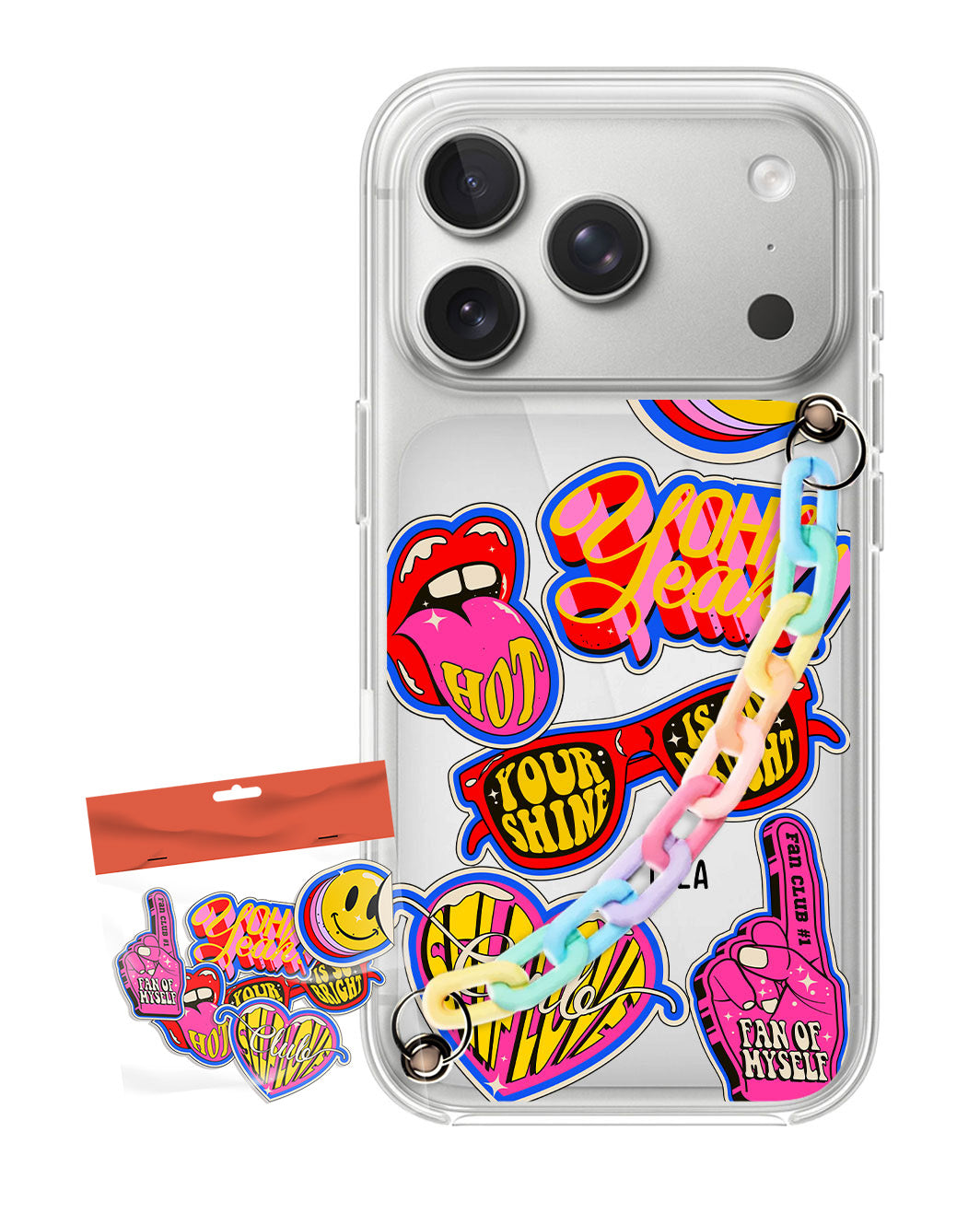 iPhone Chain Strap Case - Hot Girl Energy