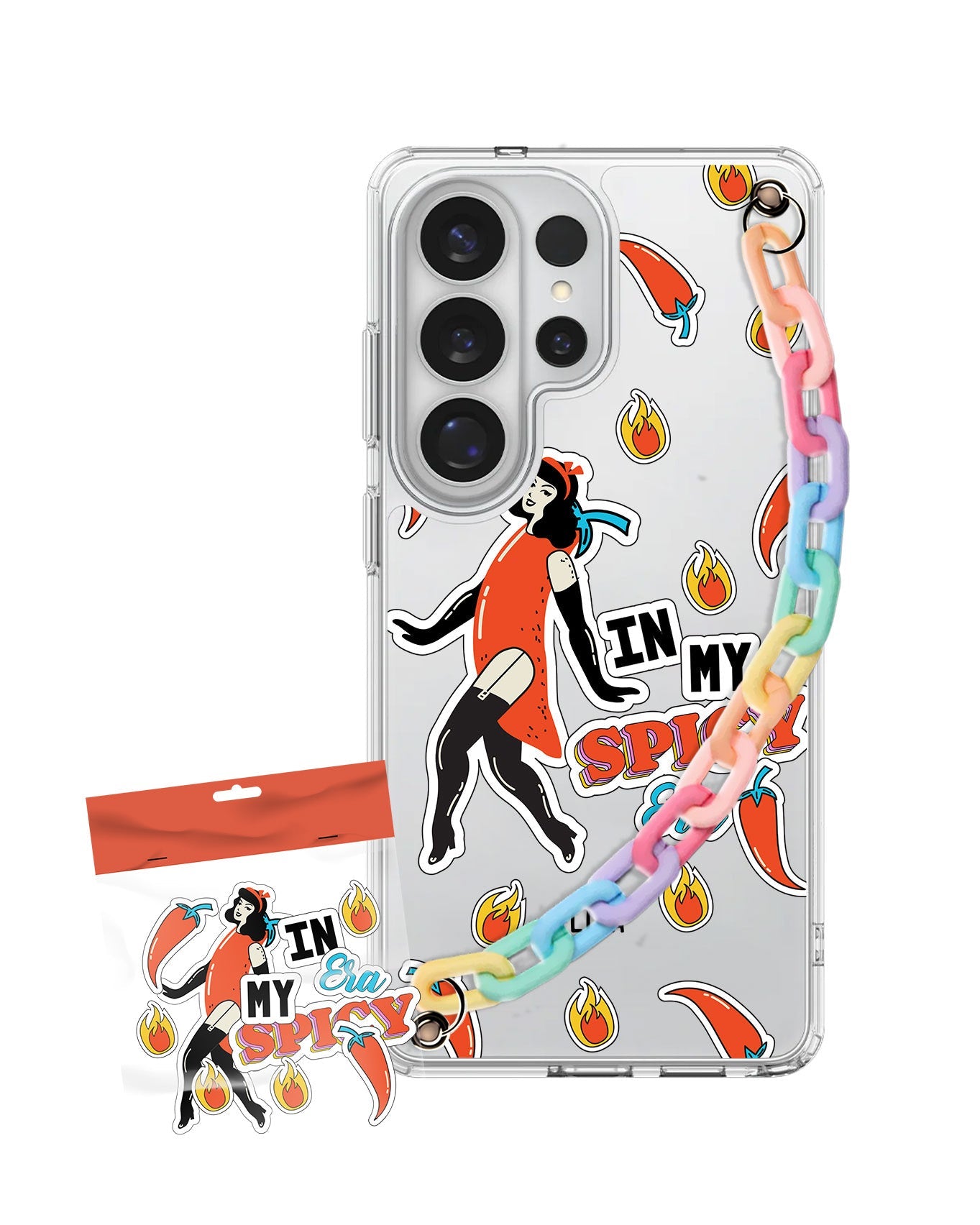 Android Chain Strap Case - In My Spicy Era