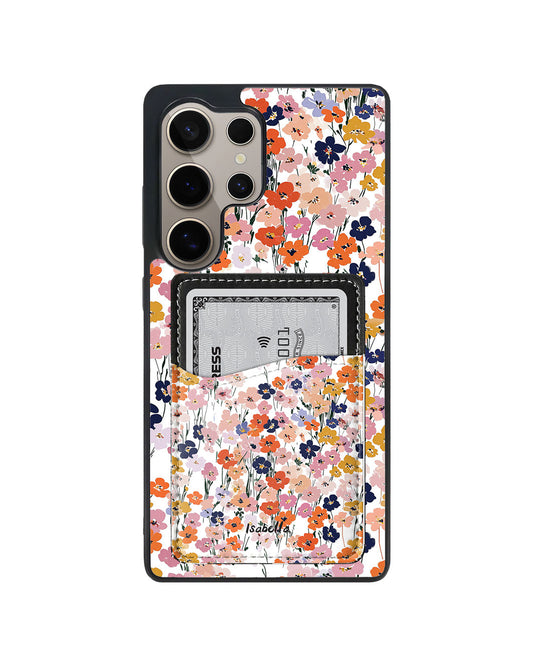 Android Phone Wallet Case - Sunset meadow