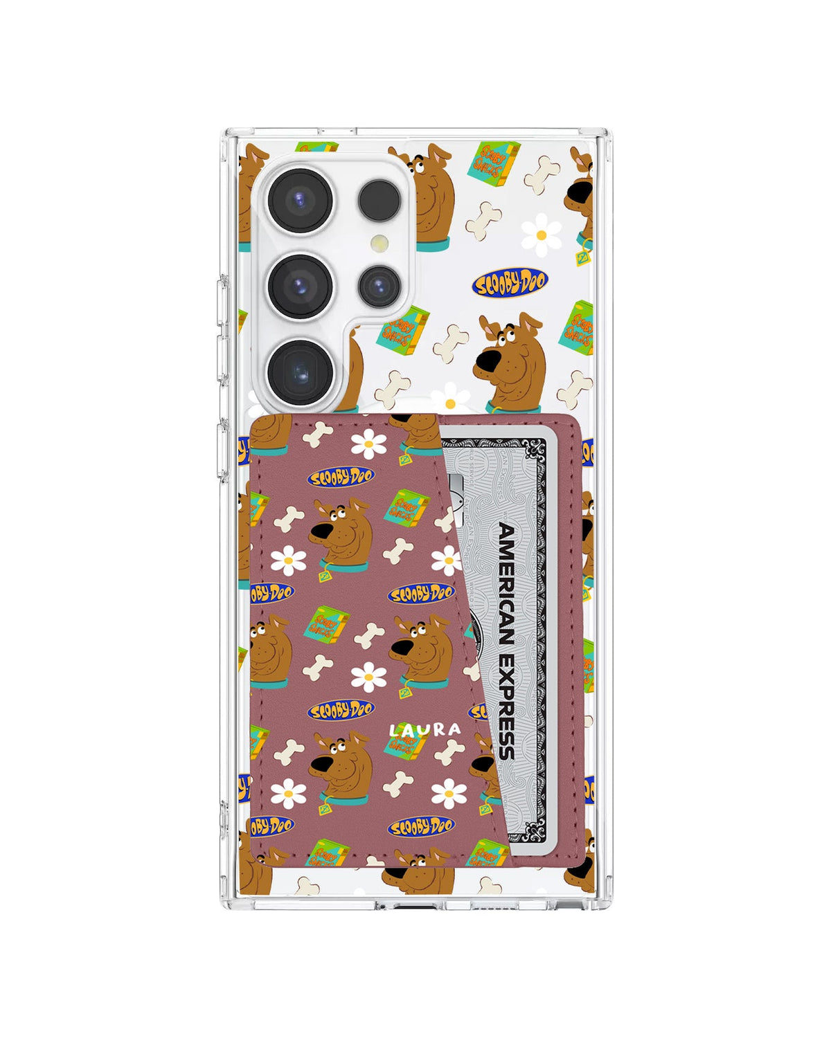 Android Leather Wallet Case - Scooby Doo