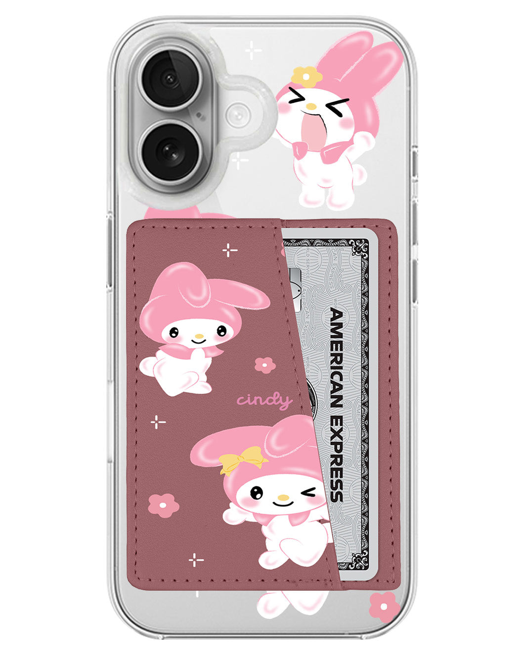 iPhone Leather Wallet Case - My Melody 2