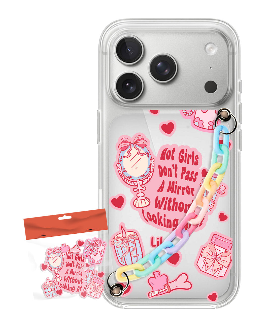 iPhone Chain Strap Case - Self Confidence