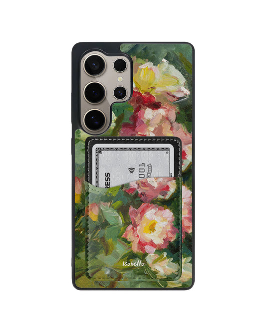 Android Phone Wallet Case - Rose palette