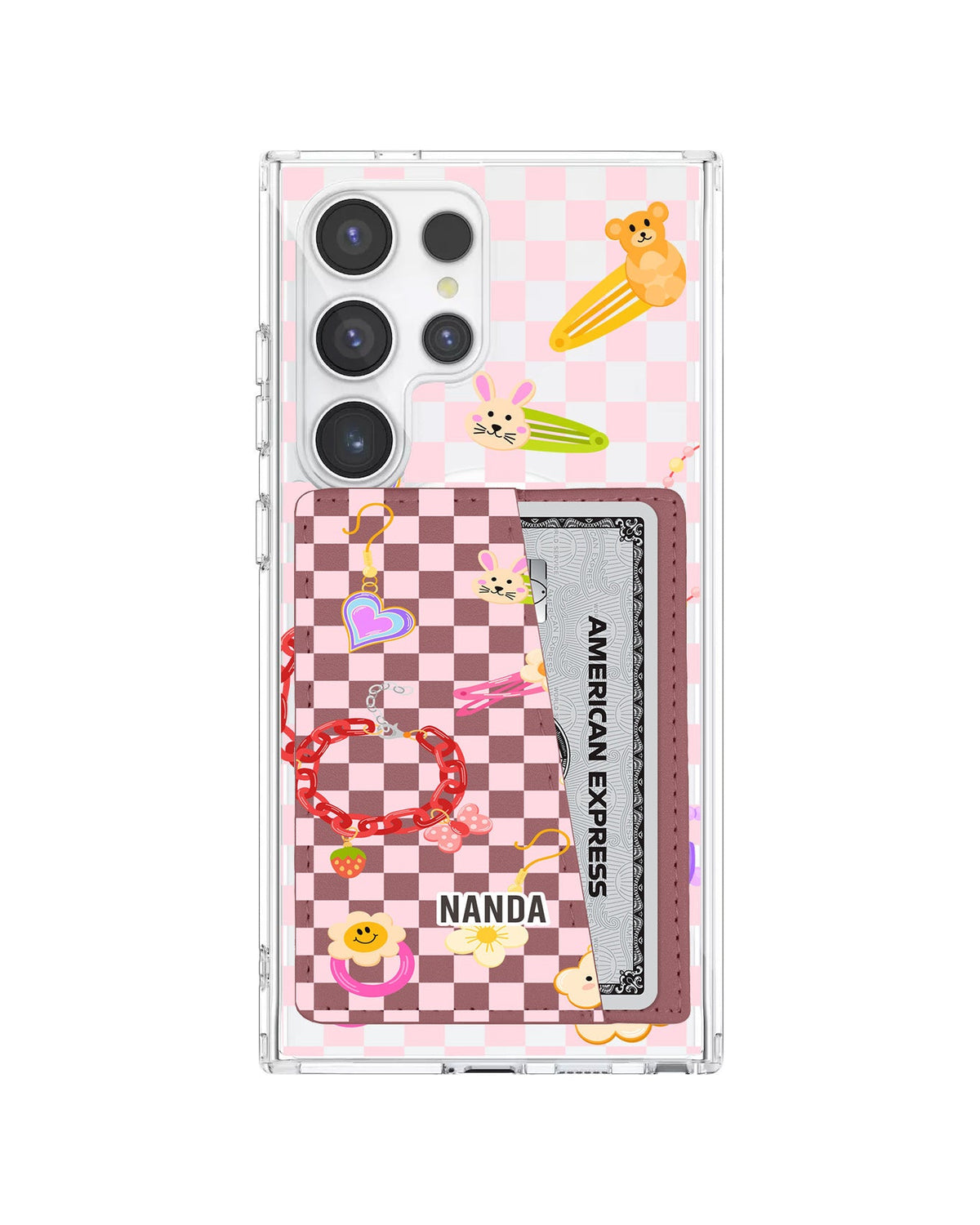 Android Leather Wallet Case - Sweet Trinkets