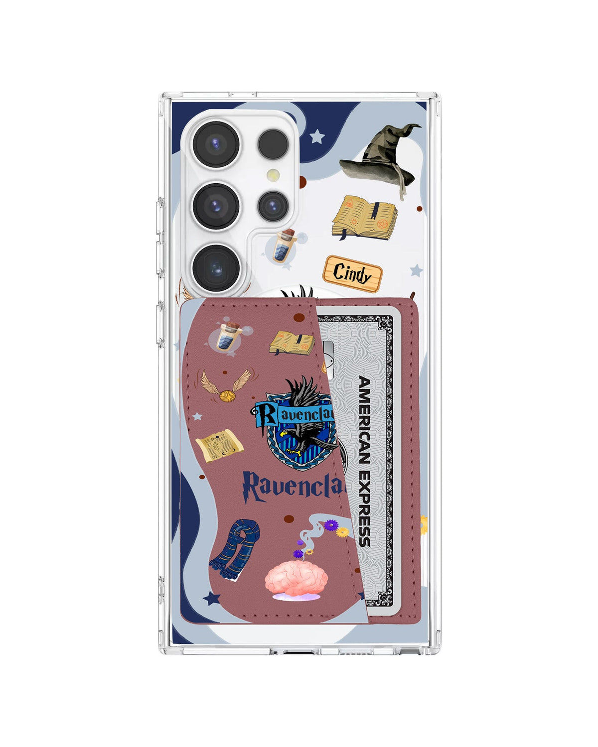 Android Leather Wallet Case - Ravenclaw