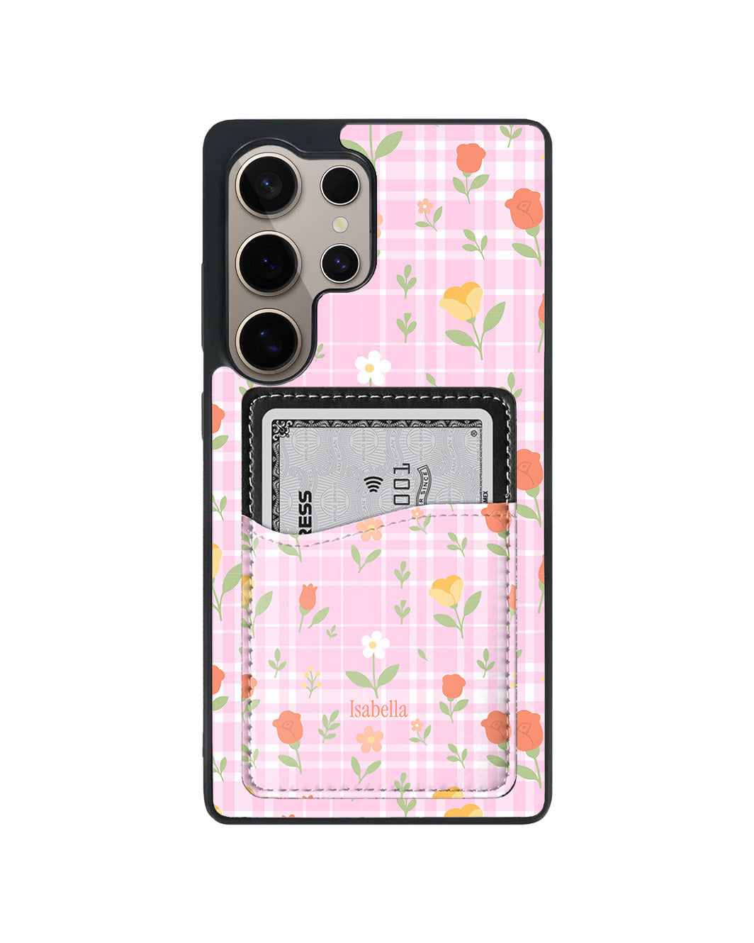 Android Phone Wallet Case - Rosy garden