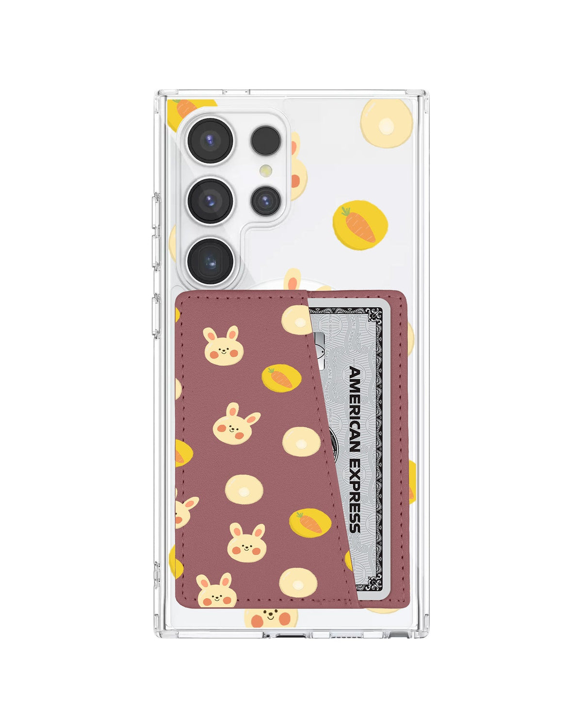Android Leather Wallet Case - Bunnymoji