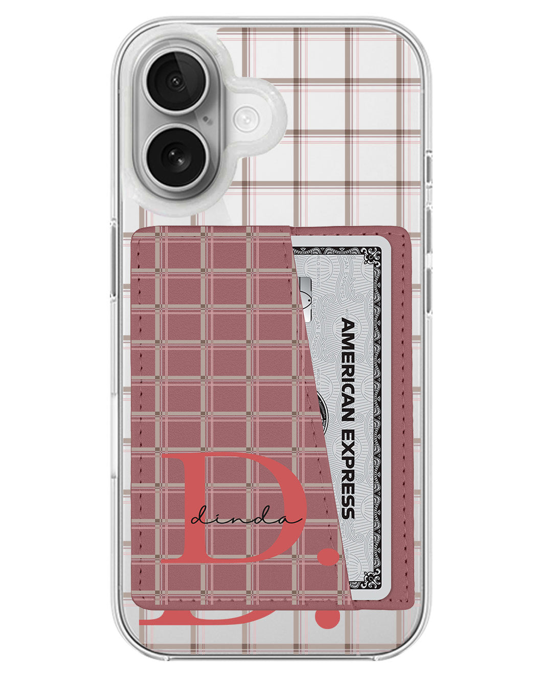 iPhone Leather Wallet Case - Soft Academia