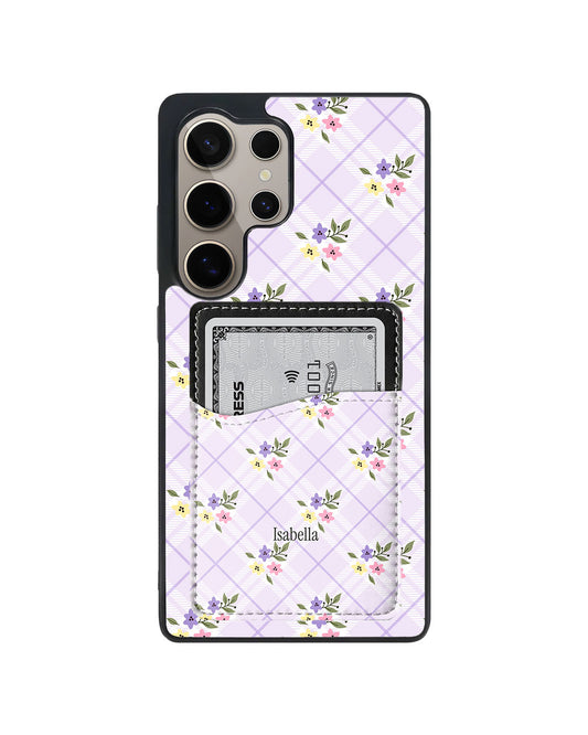 Android Phone Wallet Case - Cottage bloom