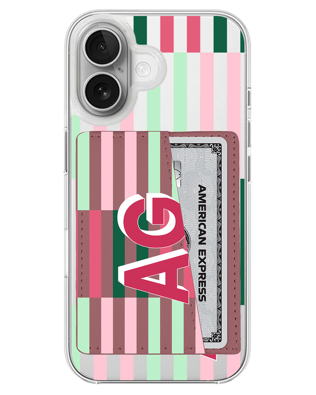 iPhone Leather Wallet Case - Watermelon Avenue