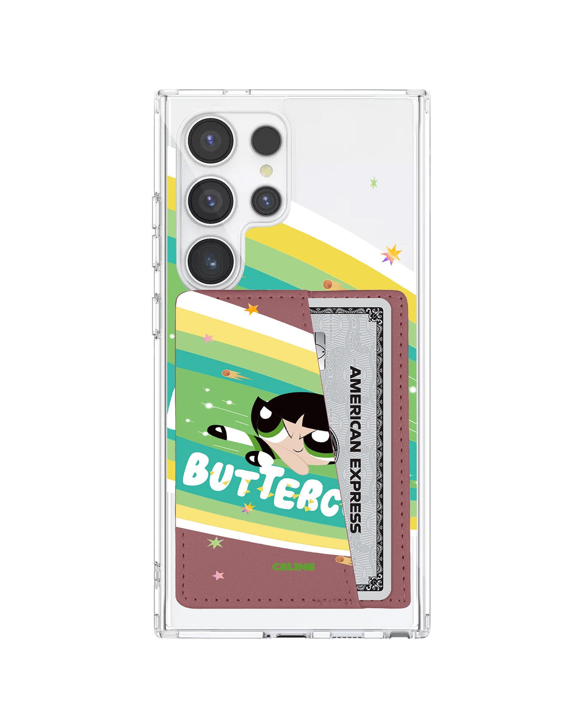 Android Leather Wallet Case - Buttercup