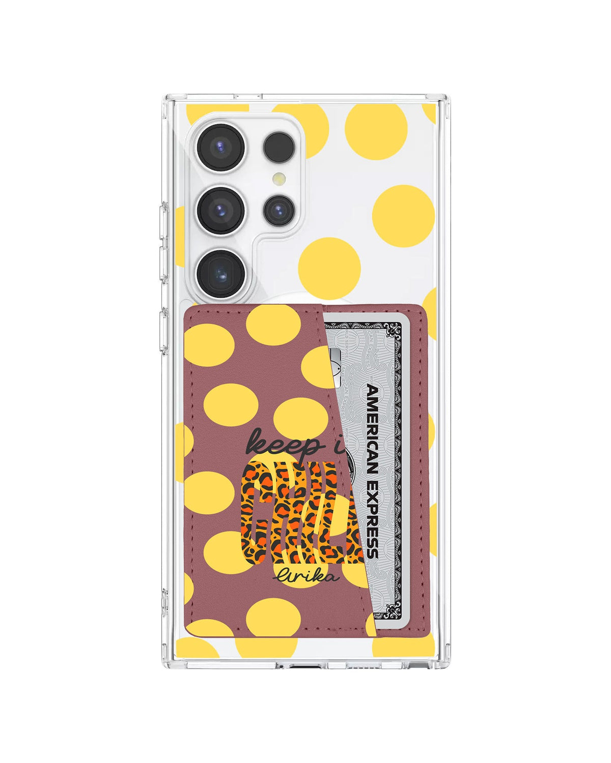 Android Leather Wallet Case - Keep It Chill