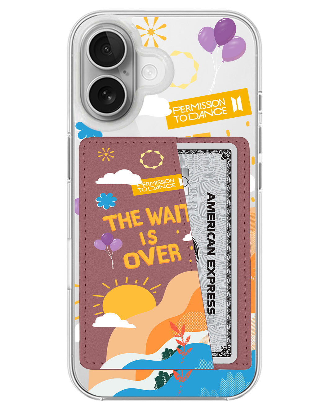 iPhone Leather Wallet Case - BTS 2