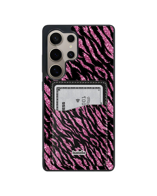 Android Phone Wallet Case - Glitter rush