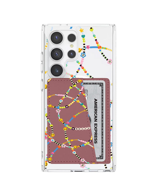 Android Leather Wallet Case - Sweet Connections