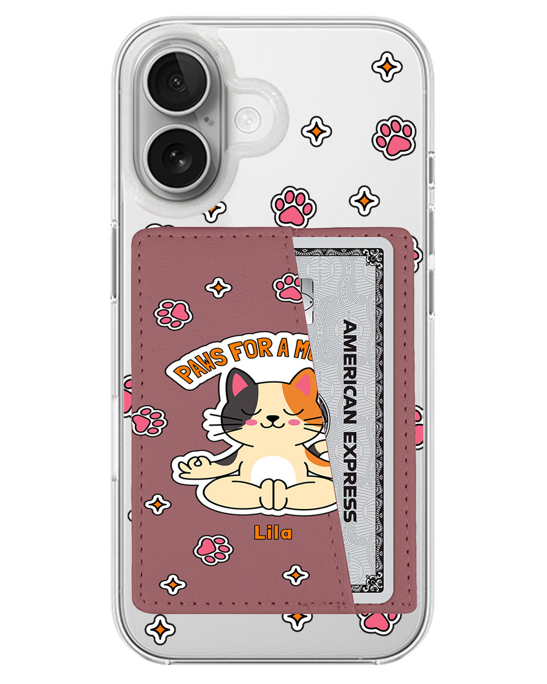iPhone Leather Wallet Case - Zen & Purrs