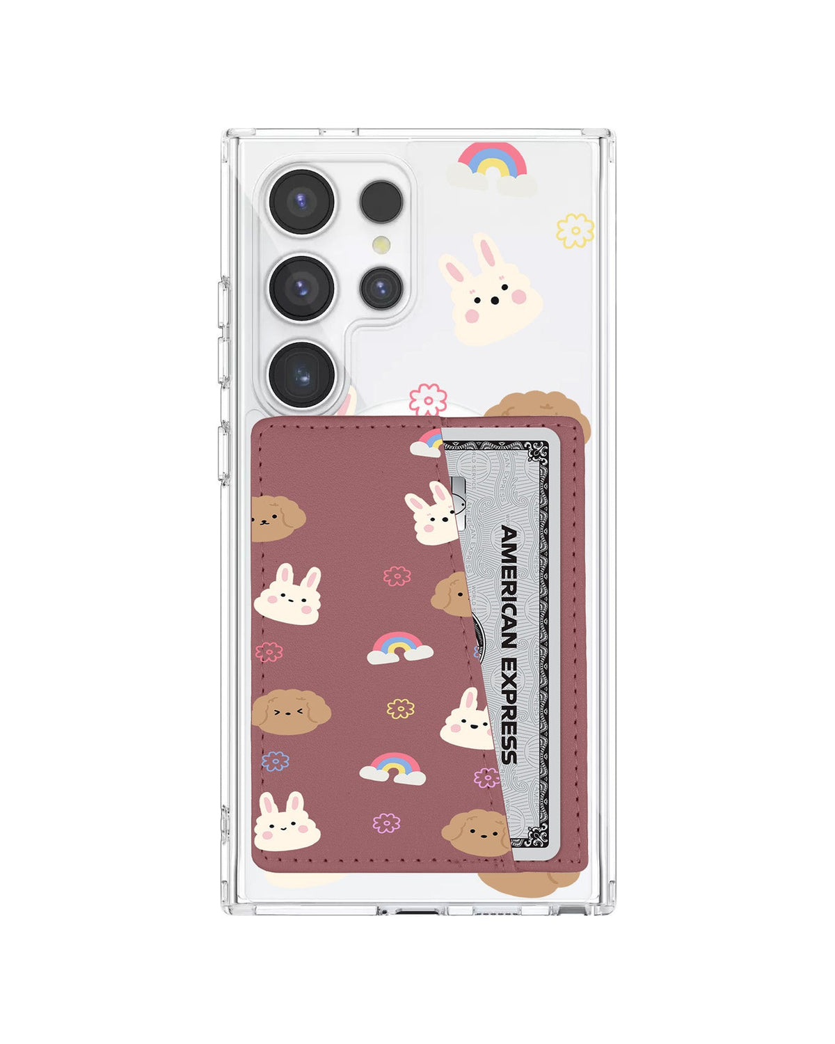 Android Leather Wallet Case - Puppymoji
