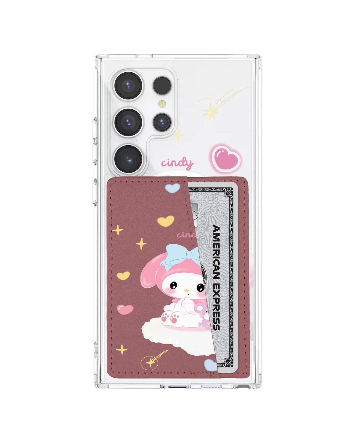 Android Leather Wallet Case - Love Melody