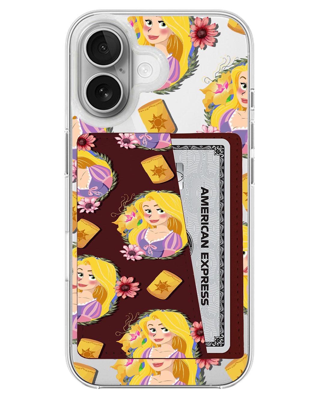iPhone Leather Wallet Case - Rapunzel