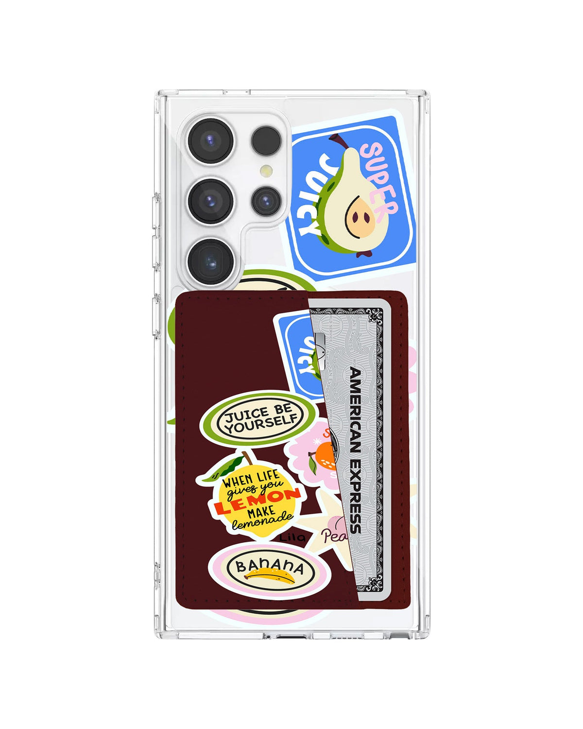 Android Leather Wallet Case - Juice Be Yourself