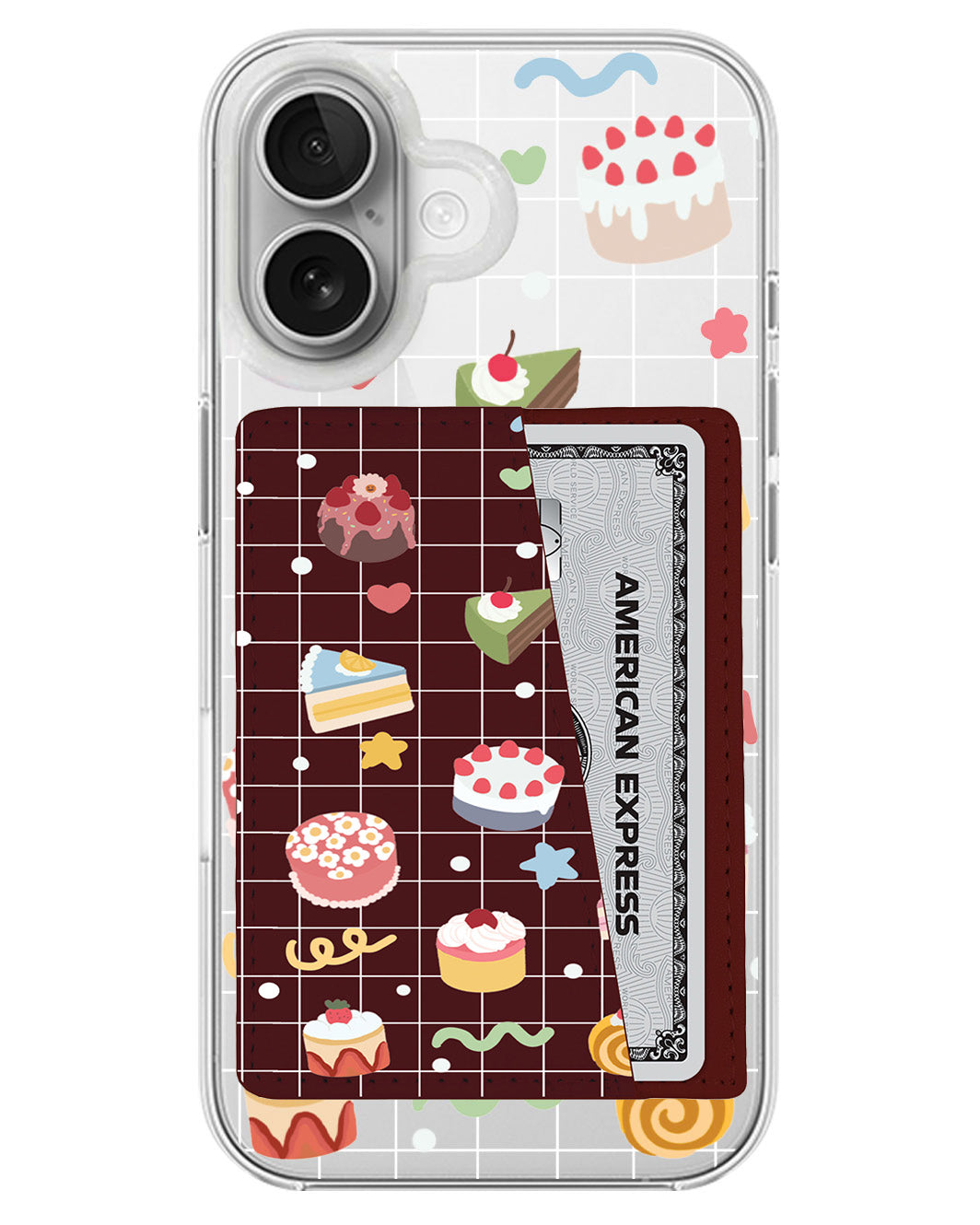 iPhone Leather Wallet Case - Korean Cake