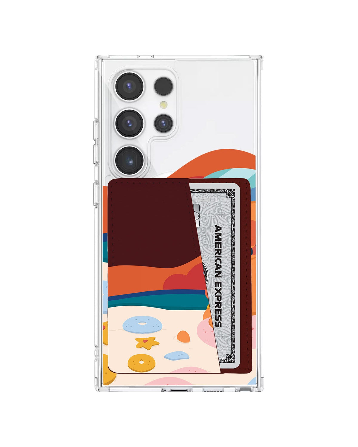 Android Leather Wallet Case - Beach Day Out