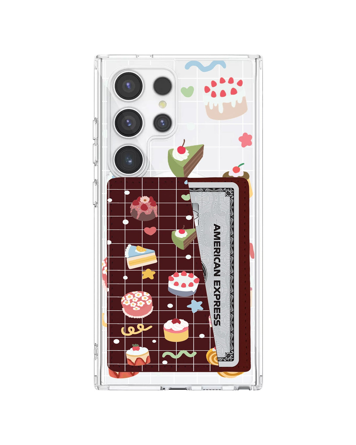 Android Leather Wallet Case - Korean Cake