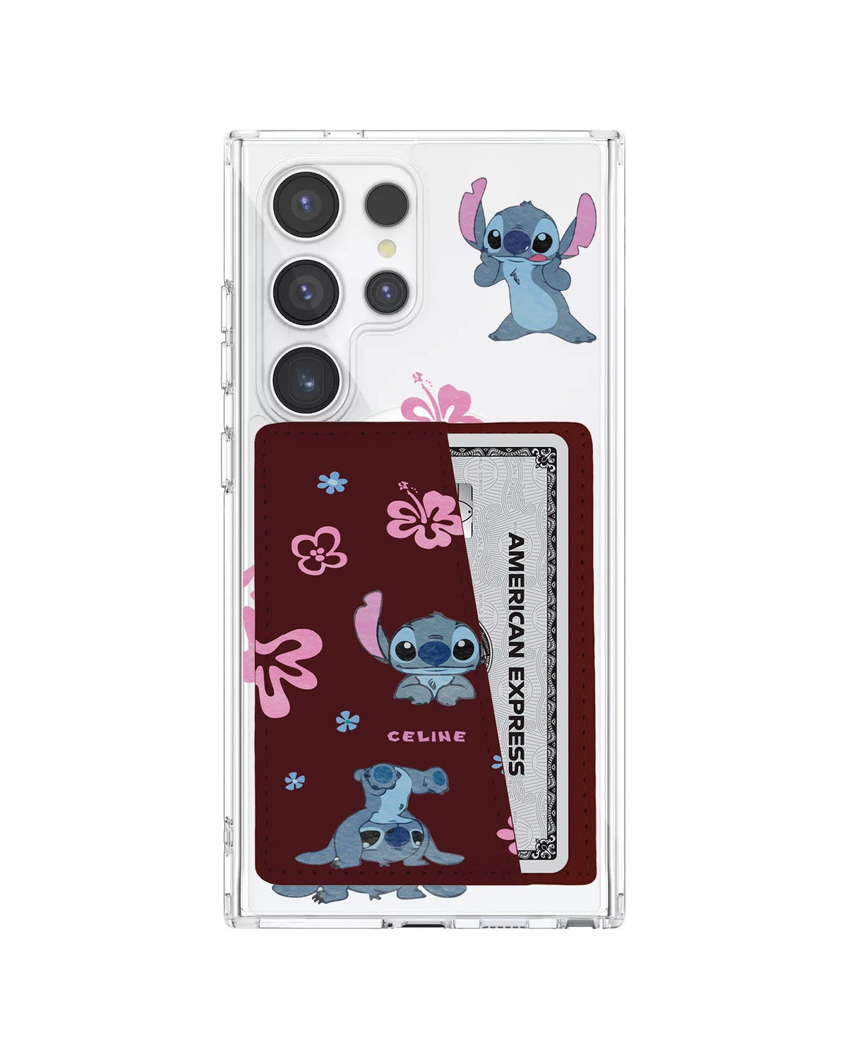 Android Leather Wallet Case - Stitch 1