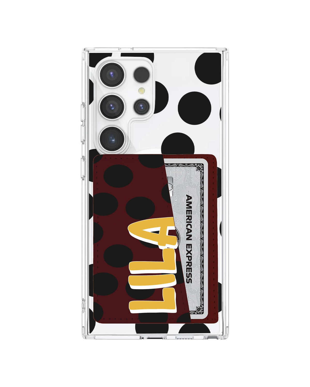 Android Leather Wallet Case - Ladybug Love
