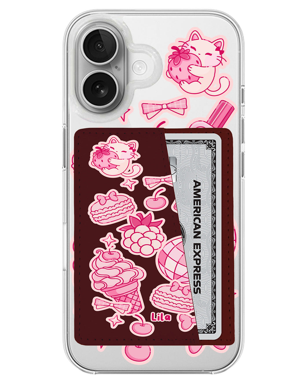 iPhone Leather Wallet Case - Bowtiful Life