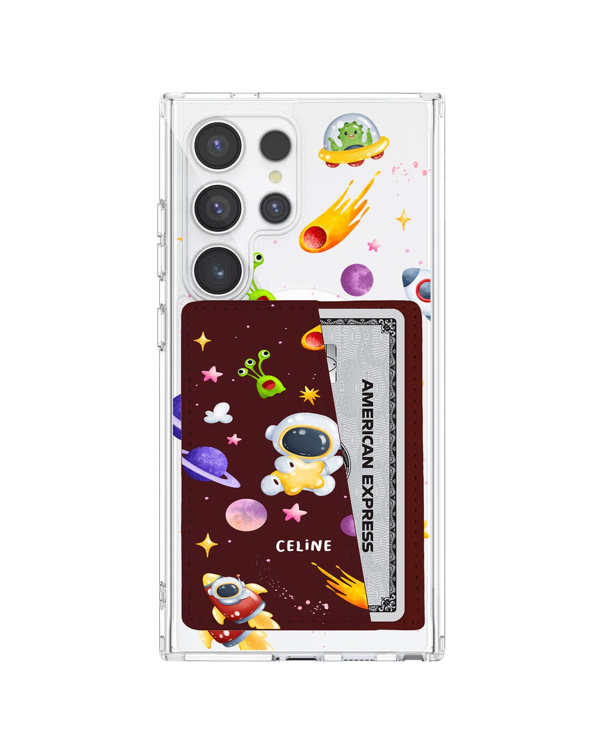 Android Leather Wallet Case - Spaceup