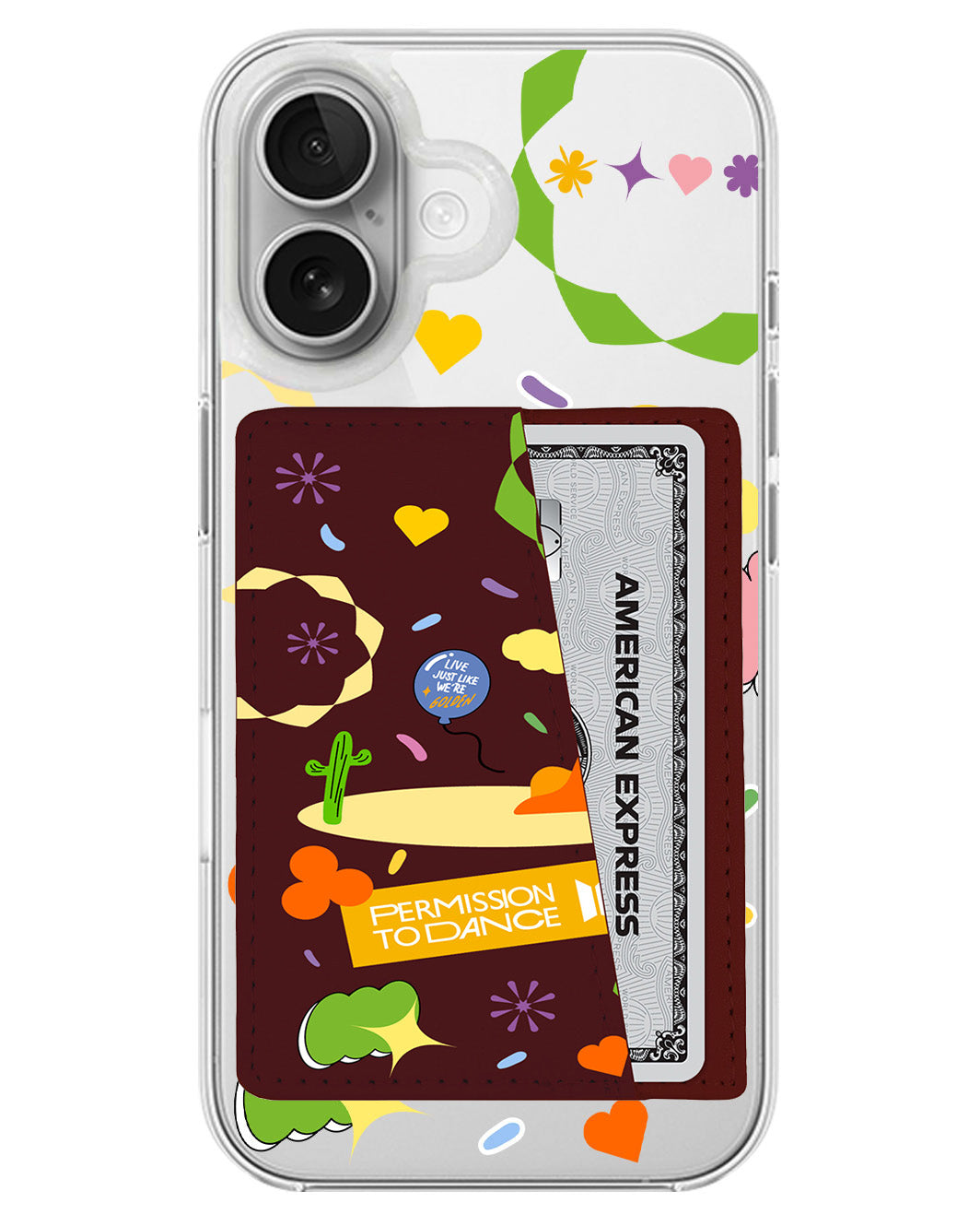 iPhone Leather Wallet Case - BTS 1