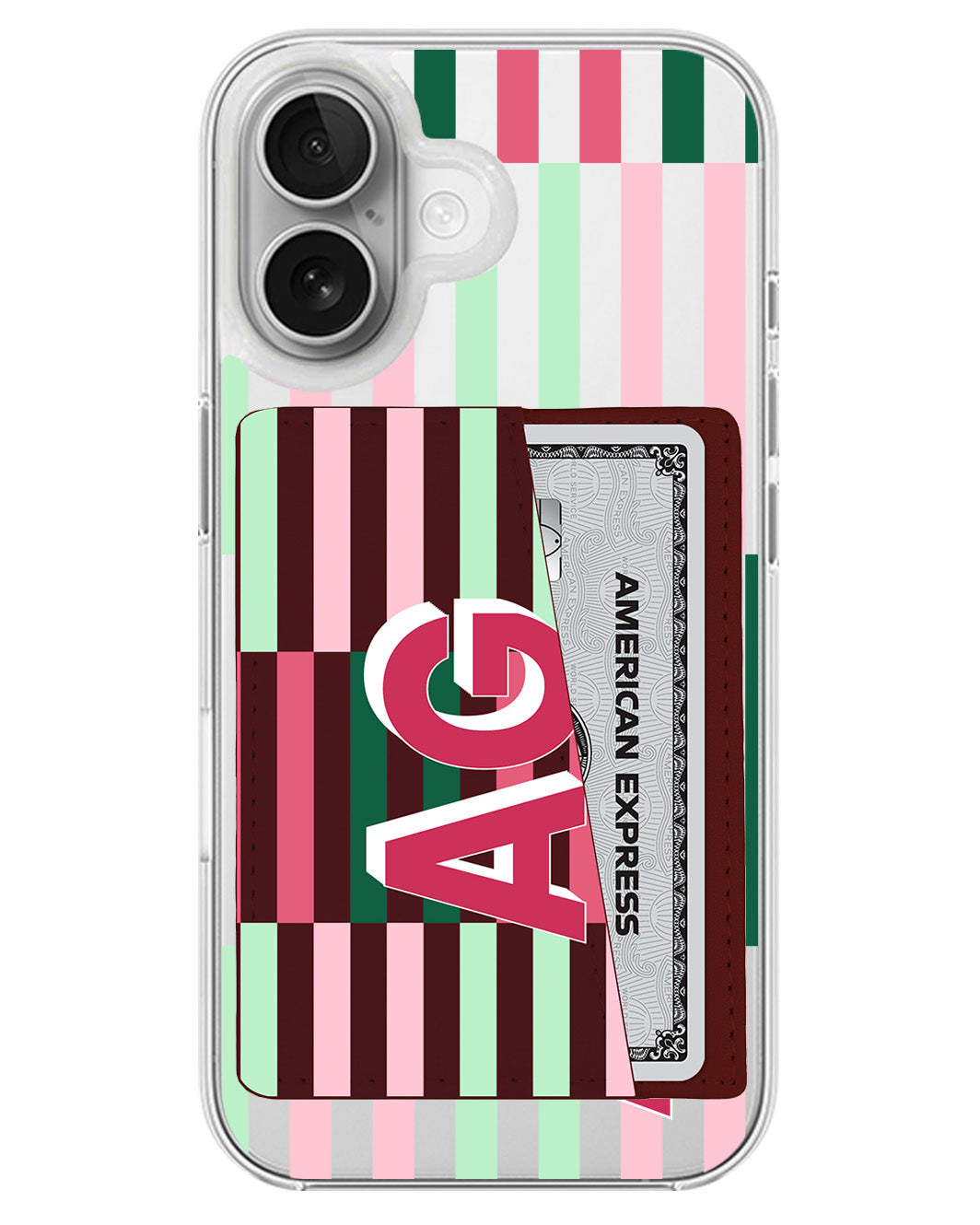 iPhone Leather Wallet Case - Watermelon Avenue