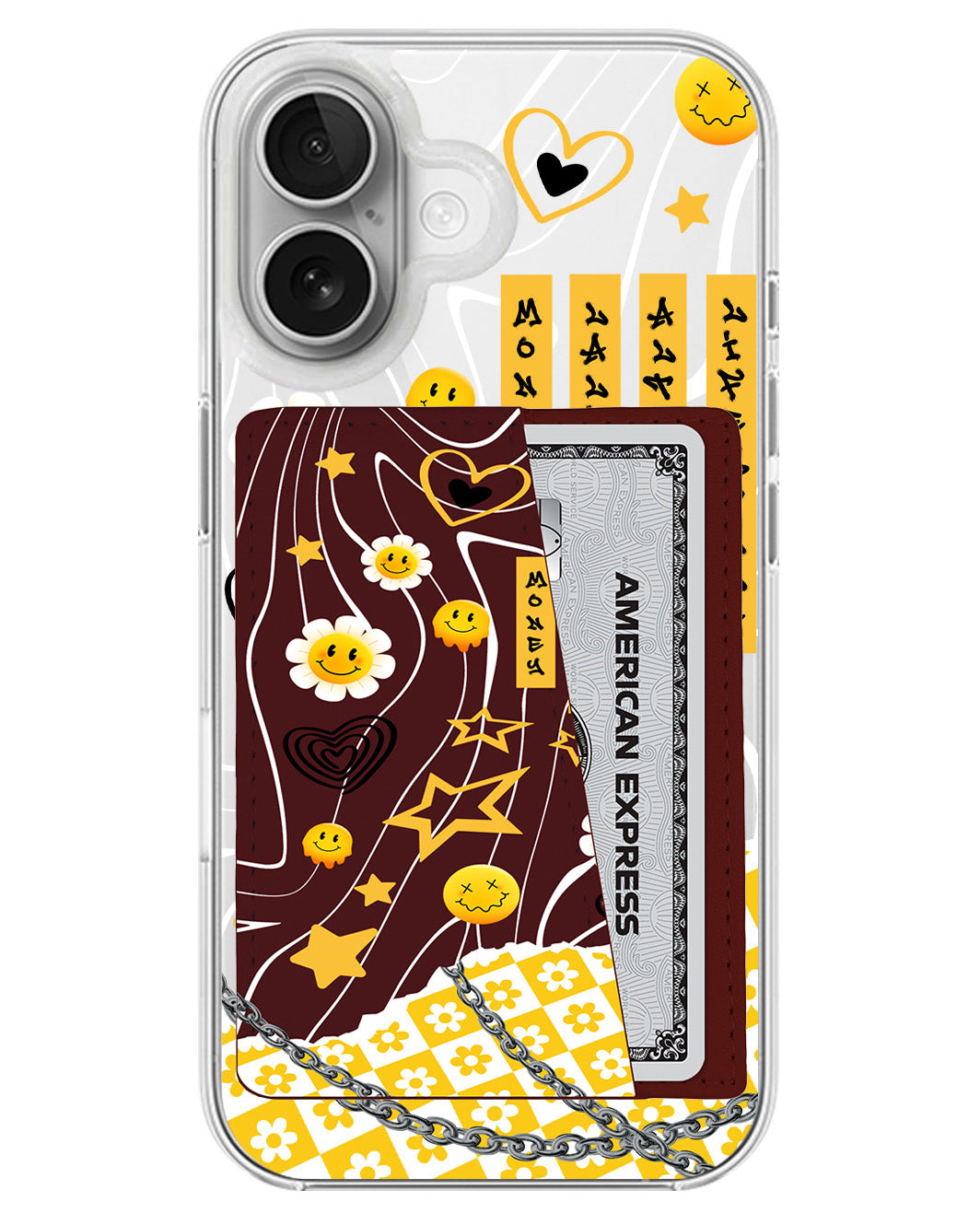 iPhone Leather Wallet Case - Lisa 2