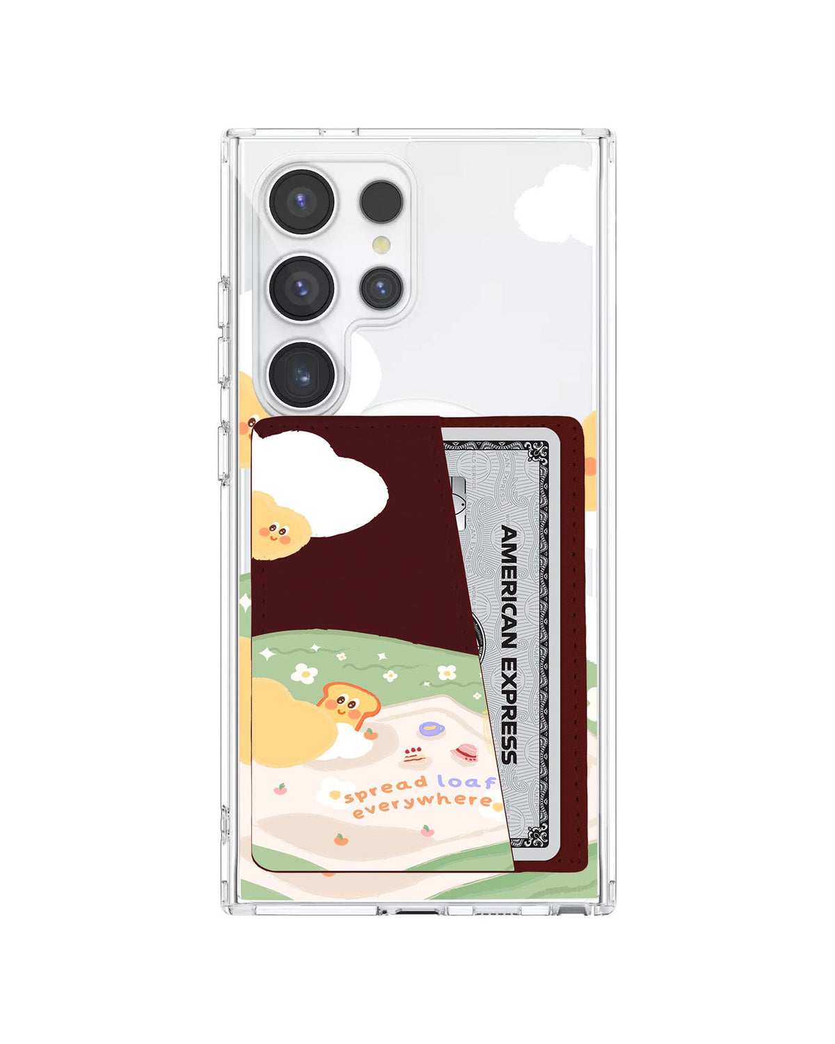 Android Leather Wallet Case - Loaf Picnic