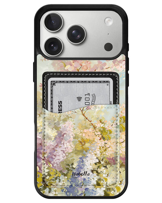 iPhone Phone Wallet Case - Petal Haze