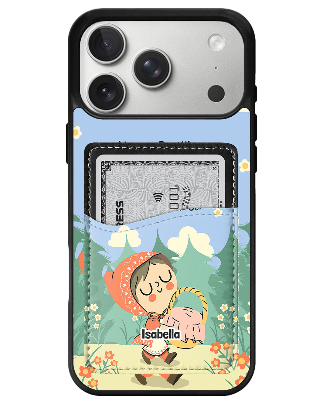 iPhone Phone Wallet Case - Little courage
