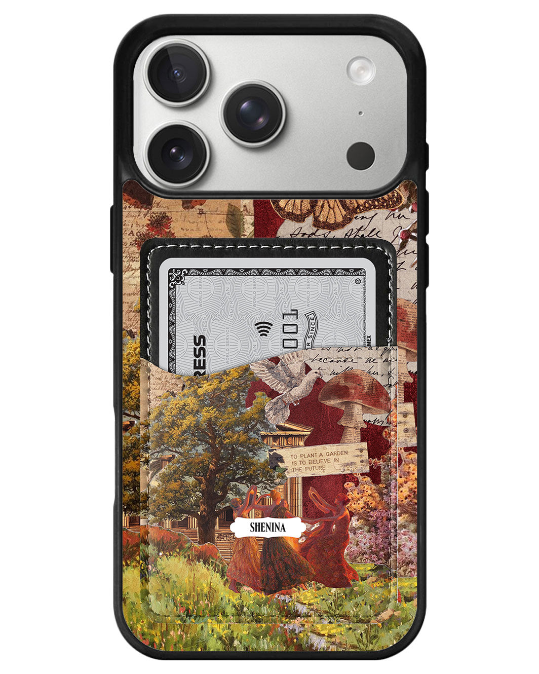 iPhone Phone Wallet Case - Plant a Garden