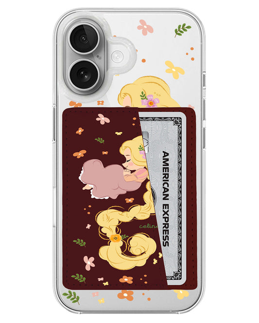iPhone Leather Wallet Case - Rapunzel 2